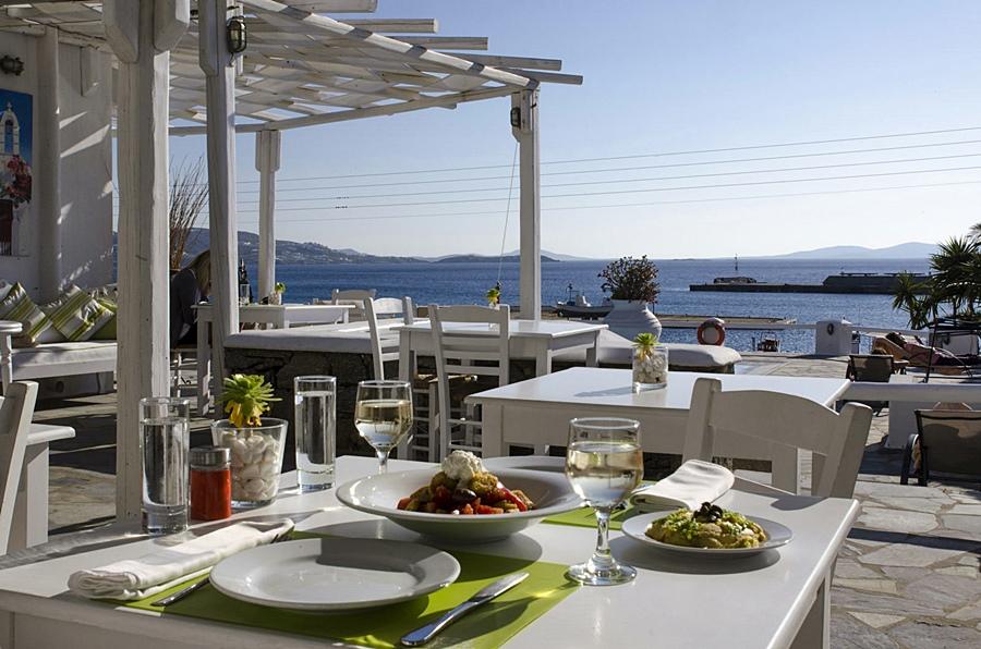 Olia Hotel Tourlos Eksteriør bilde