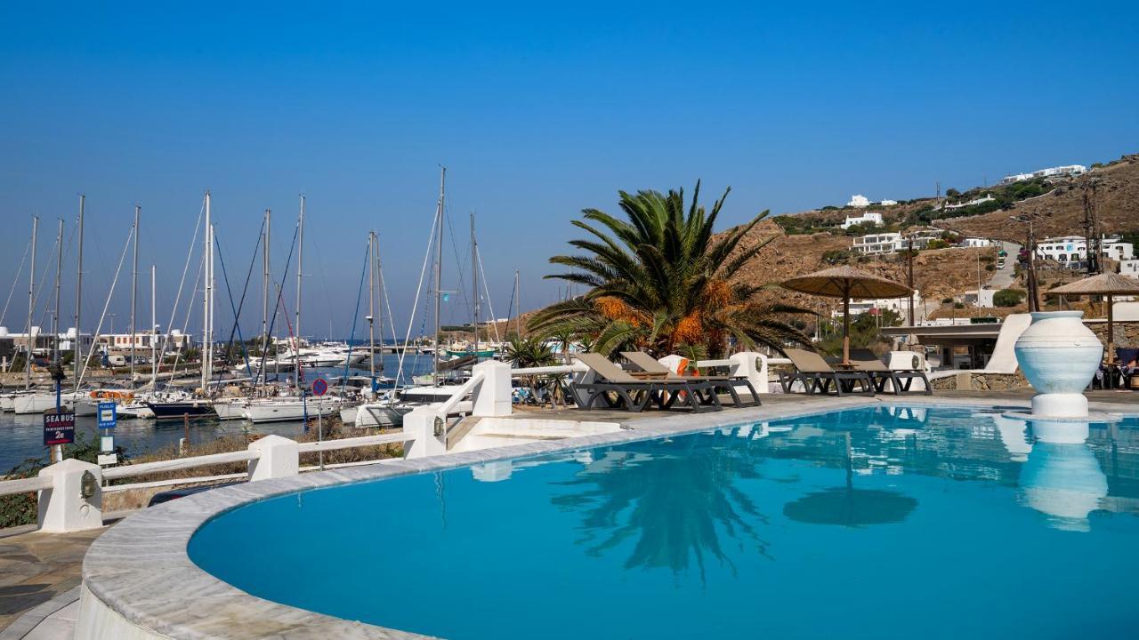 Olia Hotel Tourlos Eksteriør bilde