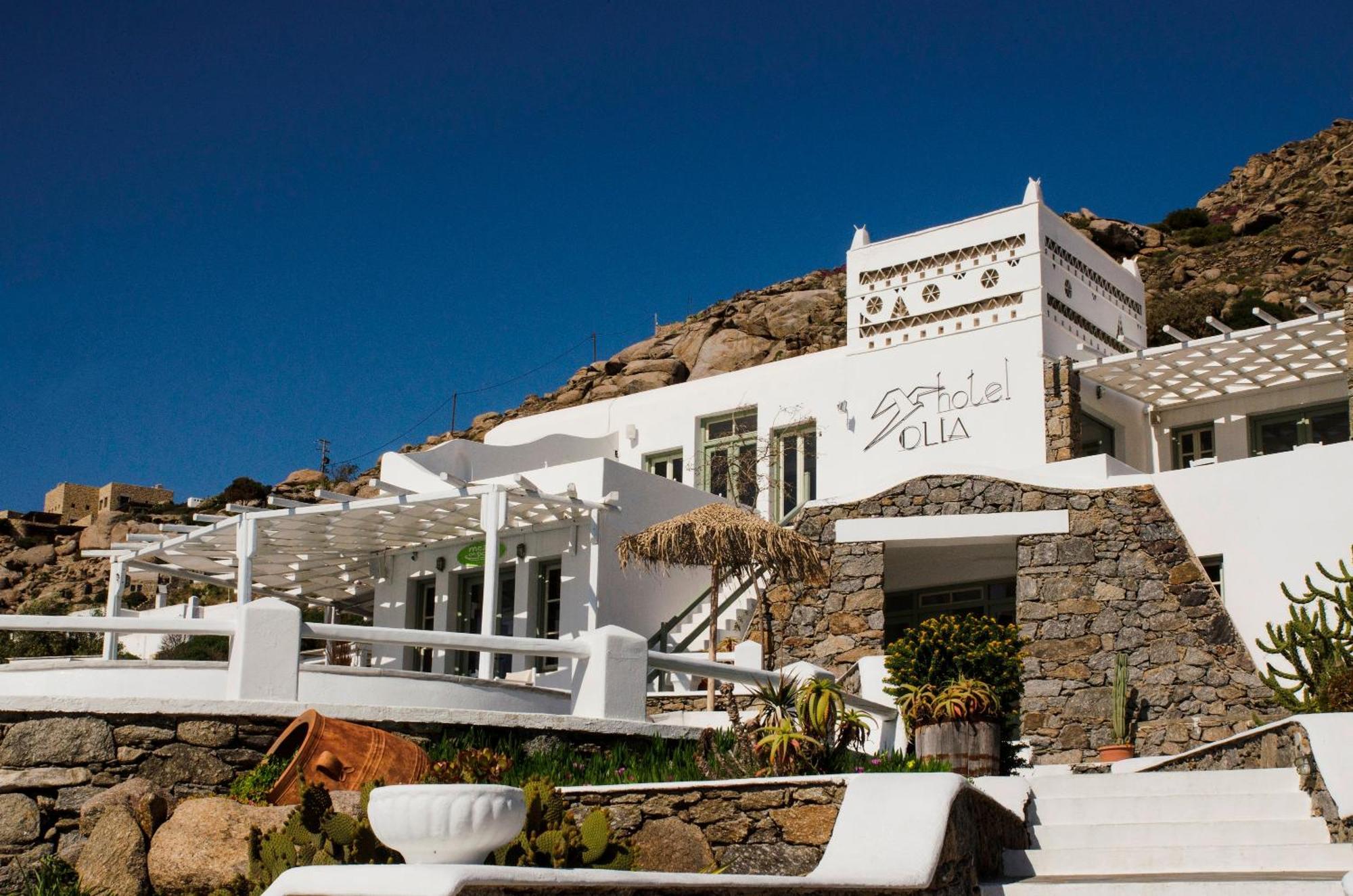 Olia Hotel Tourlos Eksteriør bilde