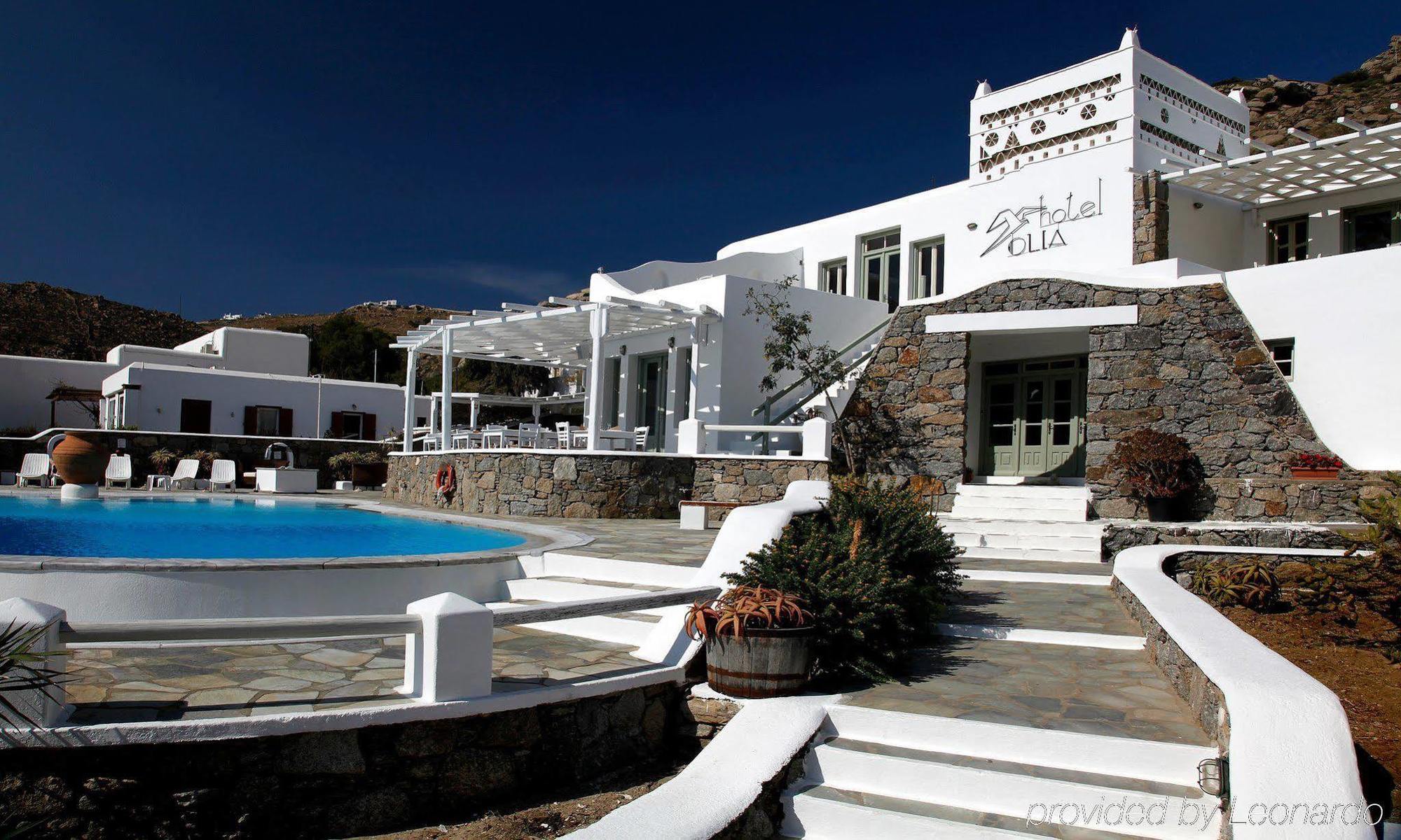 Olia Hotel Tourlos Eksteriør bilde